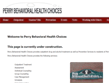 Tablet Screenshot of perrybhc.org